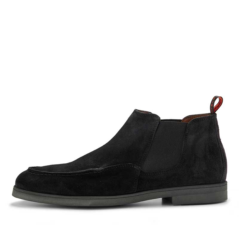Greve Chelseaboot Tufo Nero Florence Suede