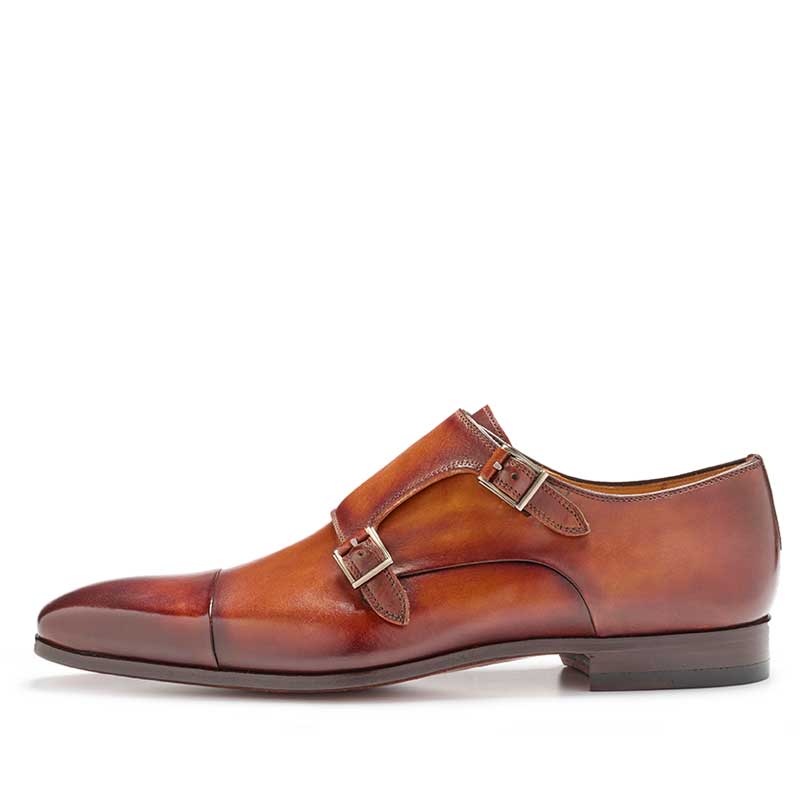 Magnanni Gespschoen Garrett Wind Cognac 