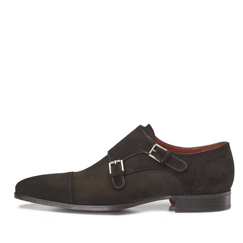 Greve Gespschoen Magnum Dark Brown Shade