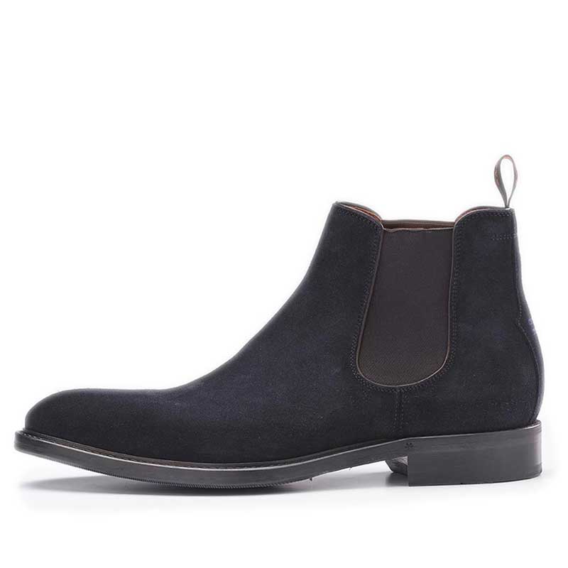 Greve Chelseaboot Piave Night Blue Suede
