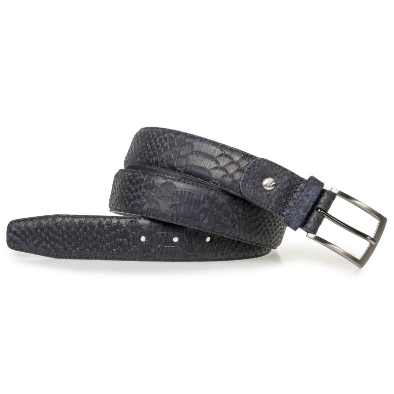 Floris van Bommel Riem Dark Blue 24.33