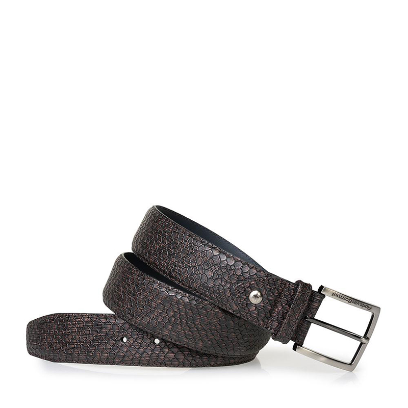 Floris van Bommel Riem Dark Brown Rep 67.70