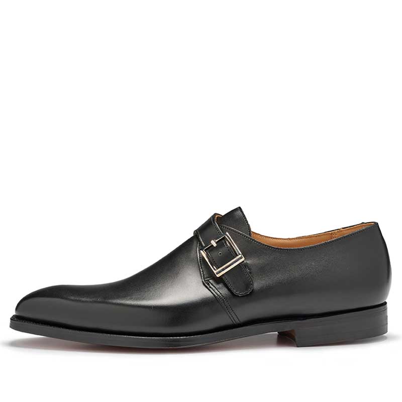 Crockett & Jones Gespschoen Monkton Black Calf