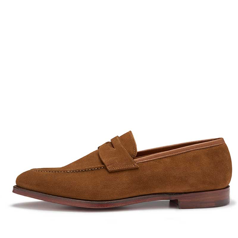 Crockett & Jones Loafer Sydney Snuff Suede 