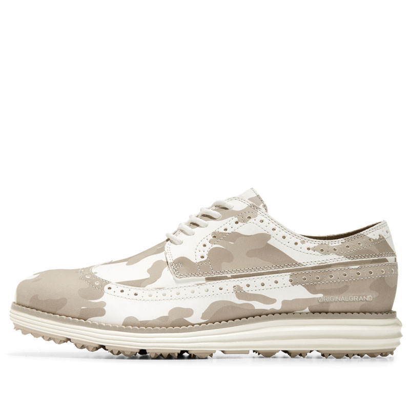 Cole Haan ØriginalGrand Golf Shoe Rain Camo Print-Mortar