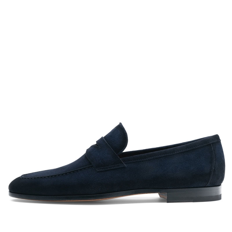 Magnanni Loafer Delos Navy Suede Flex