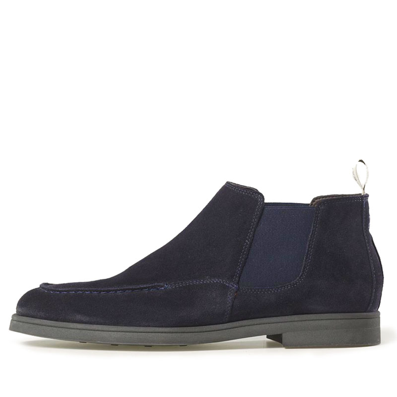 Greve Chelseaboot Tufo Dark Blue Suede