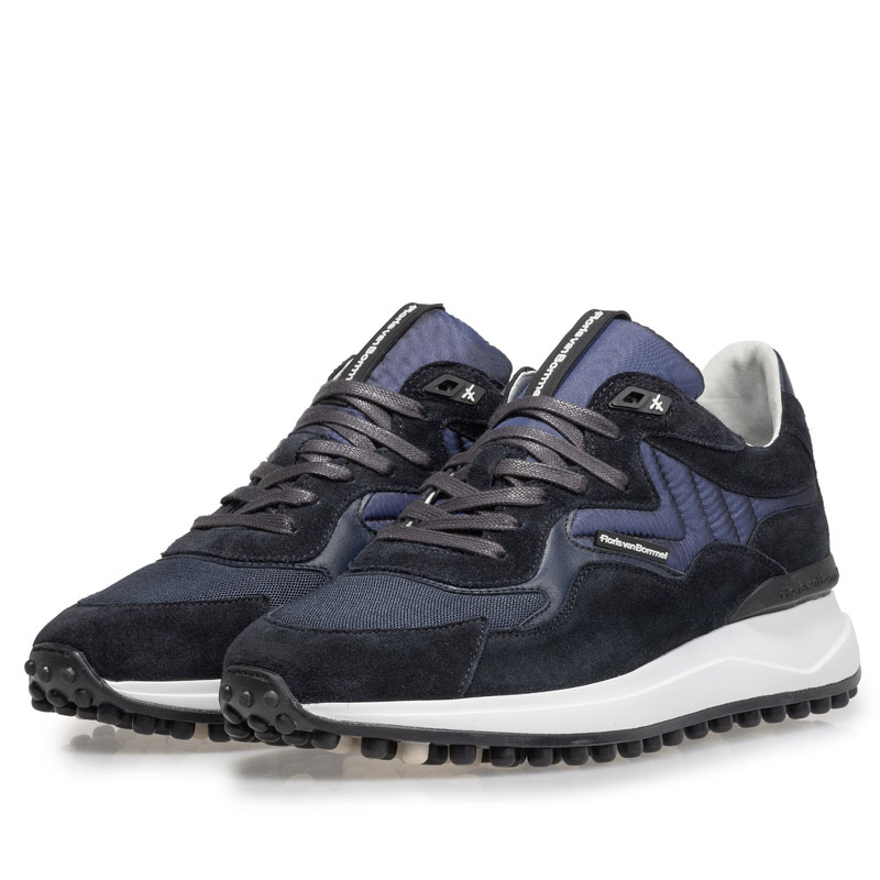 Floris van Bommel Sneaker Noppi Blue 20.02