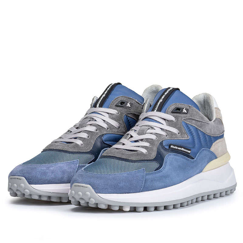 Floris van Bommel Sneaker Noppi Blue 20.05 