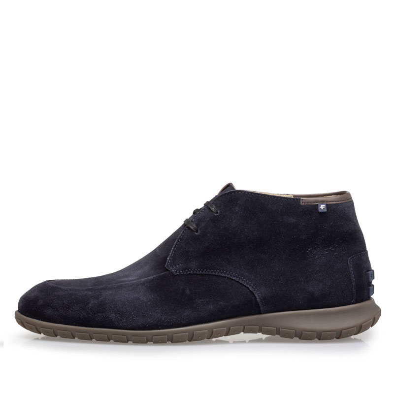 Floris van Bommel Veterboot De Wolker Dark Blue 