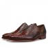 Floris van Bommel Veterschoen De Stapper 05.16 Cognac Reptiel 