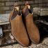 Crockett & Jones Chelseaboot Cranton Snuff Suede 
