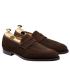 Crockett & Jones Loafer Sydney Dark Brown Suede 