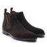 Greve Chelseaboot Piave Dark Brown Suede 