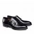 Santoni Gespschoen Carter Black Calf 