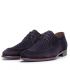 Floris van Bommel Veterschoen De Stapper Dark Blue Suede 