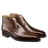 Crockett & Jones Veterboot Tetbury Dark Brown Wax Calf 